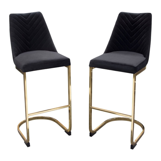 Matalia Bar Chair - Set of 2 - Elite Maison