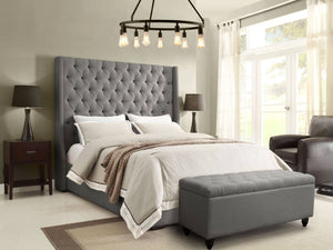 Drancy Linen Bed - Elite Maison