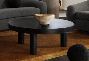 Gianna Round Cocktail Table - Elite Maison