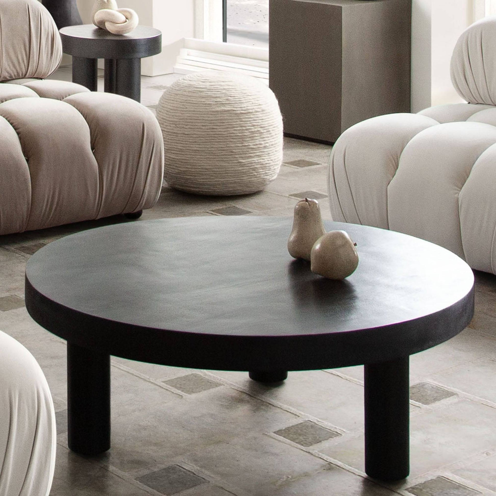 Gianna Round Cocktail Table - Elite Maison