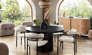 Gianna Round Dining Table - Elite Maison