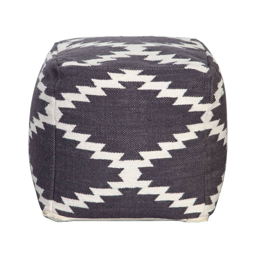 Ember Square Pouf - Elite Maison