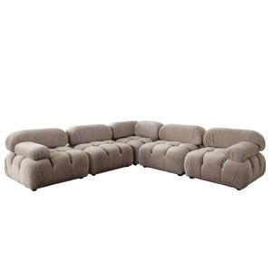 Paloma 5PC Modular 111 Inch Corner Sectional - Elite Maison