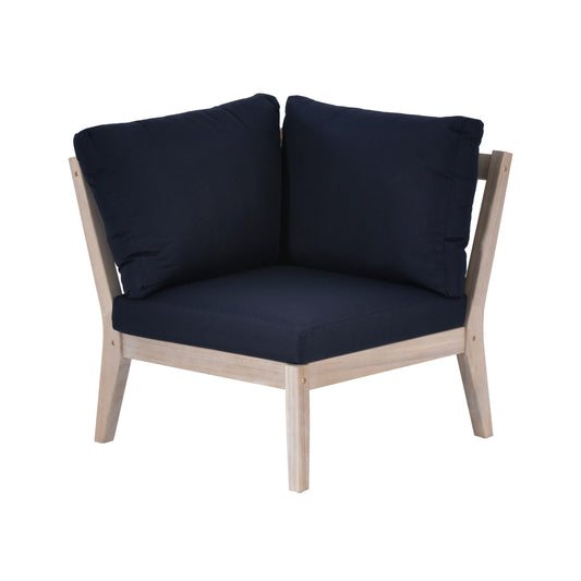 Svana Blue 4 Piece Sectional Set