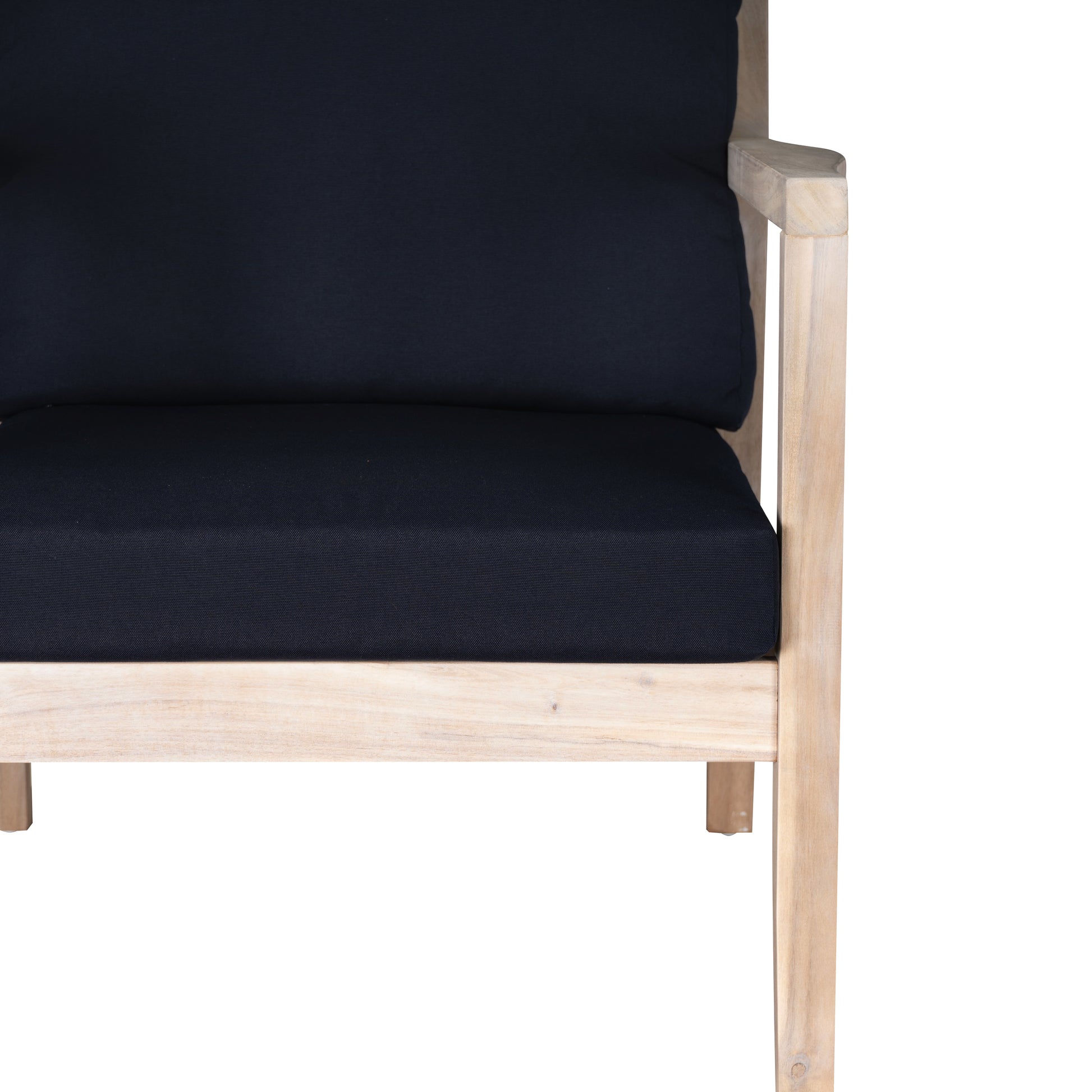Svana Blue Natural Side Chair 2Pc