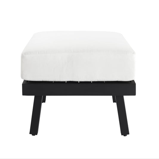 Alora Aluminum Ottoman