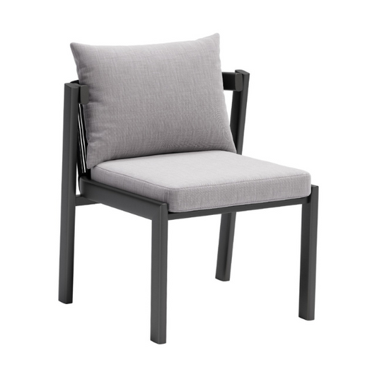 Horizon Dining Chair Gray- Set of 2 - Elite Maison