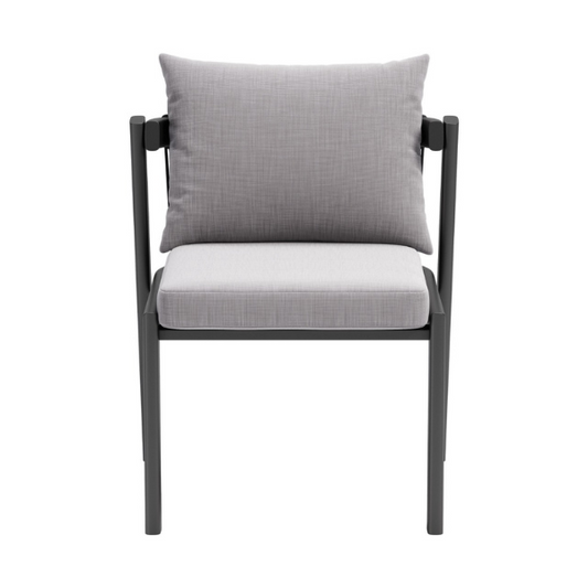 Horizon Dining Chair Gray- Set of 2 - Elite Maison