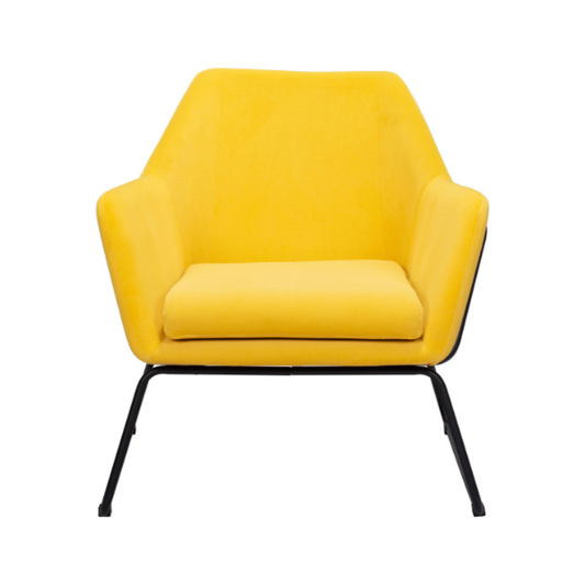 Jose Accent Chair Yellow - Elite Maison