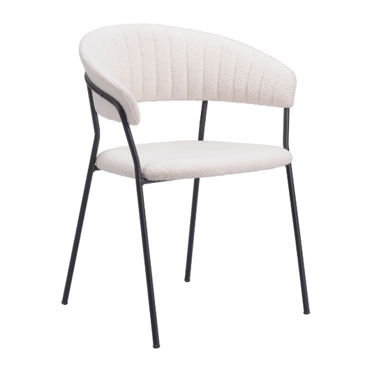 Josephine Dining Chair Cream - Set of 2 - Elite Maison