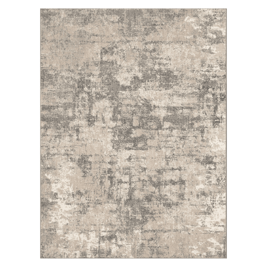 Karastan Alberto Agusti area rug in frost grey, featuring a soft texture and elegant design, perfect for any room.