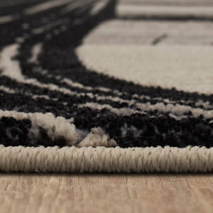 Alesandro Orion Obsidian Rug - Elite Maison