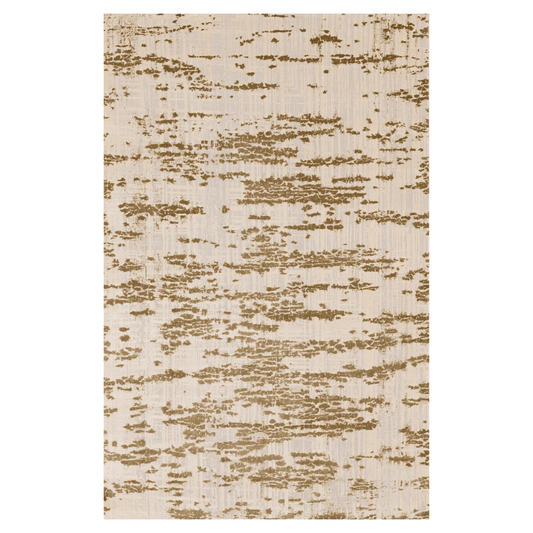 Cream Alfeo Mykonos area rug by Karastan, featuring a soft texture and elegant design, perfect for any room decor.