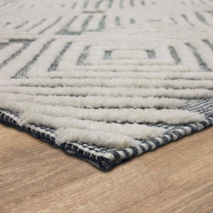 Bucca Tipaza Black/White Rug - Elite Maison