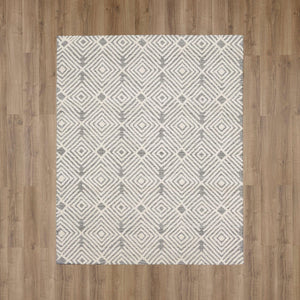 Bucca Tipaza Black/White Rug - Elite Maison