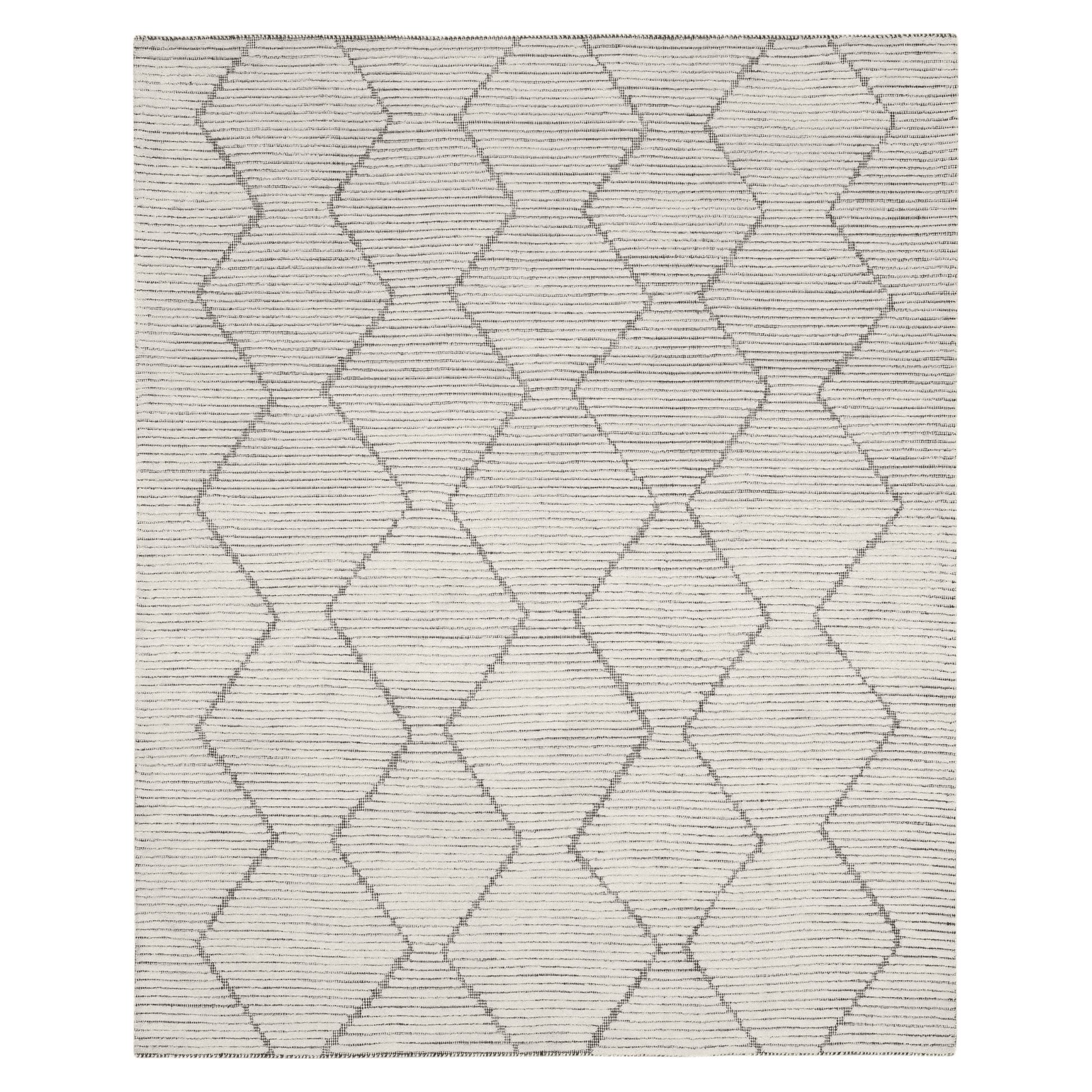 Calvino Beni Black/White Rug - Elite Maison