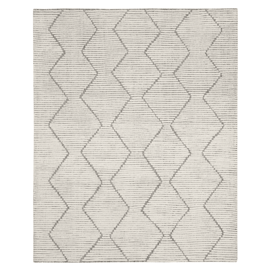 Calvino Beni Black/White Rug - Elite Maison
