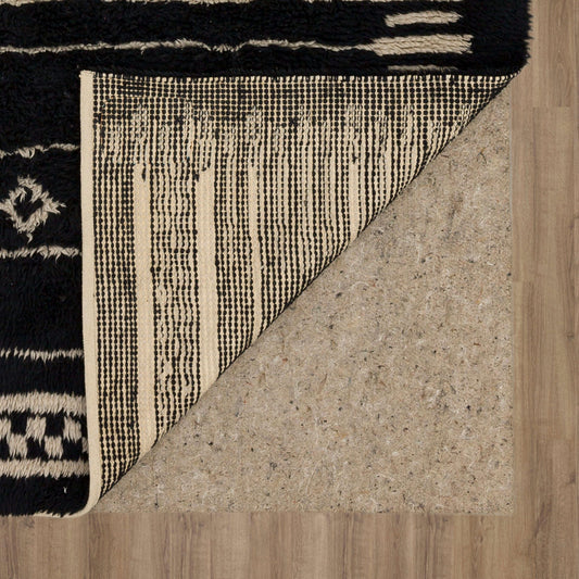 Cecilio Agadir Rug in Charcoal - Elite Maison