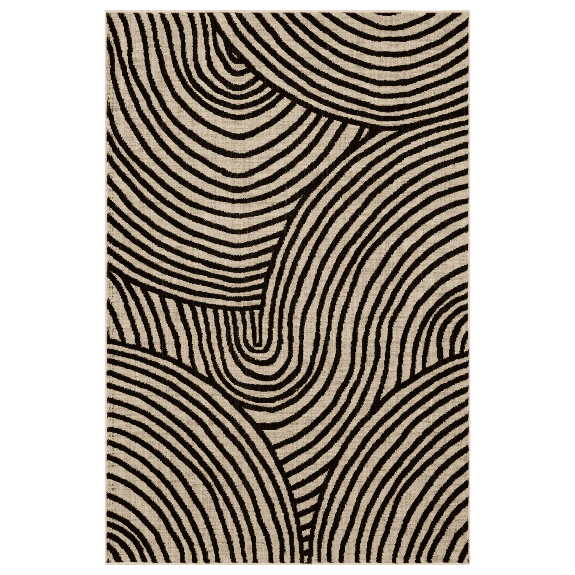 Bosco Remolino Rug in Onyx - Elite Maison