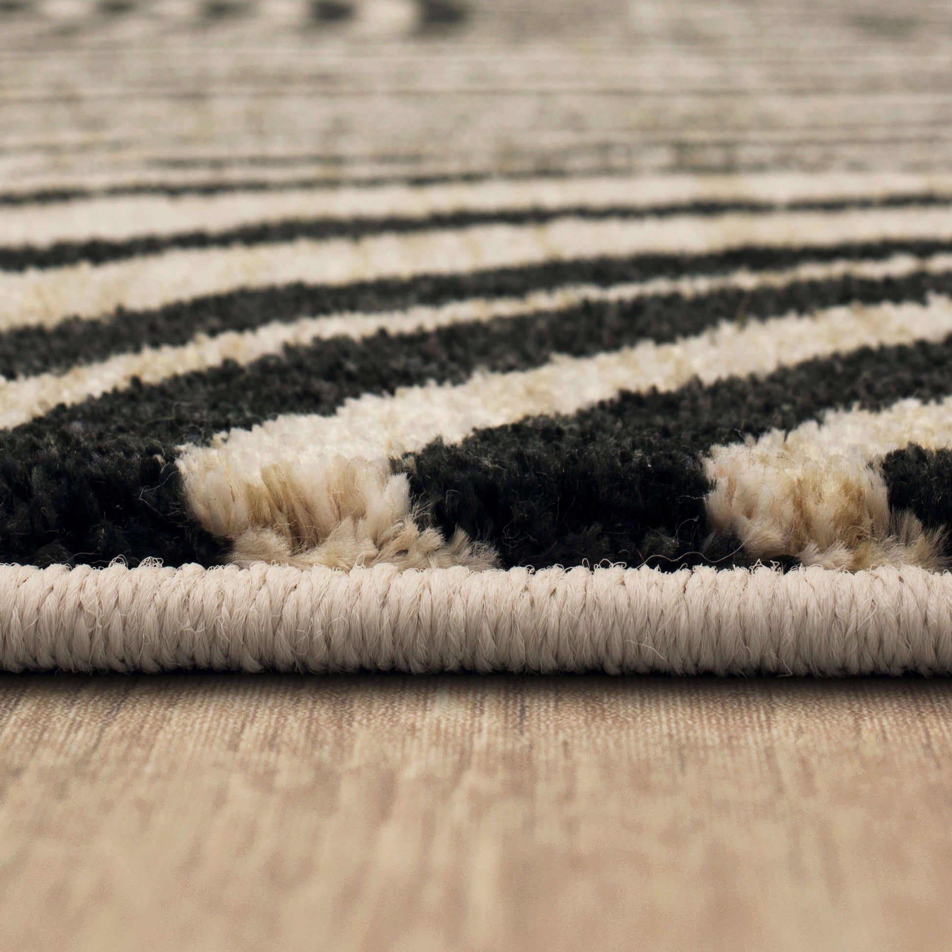 Bosco Remolino Rug in Onyx - Elite Maison