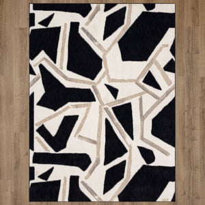 Otello Zagoria Rug in Soot - Elite Maison