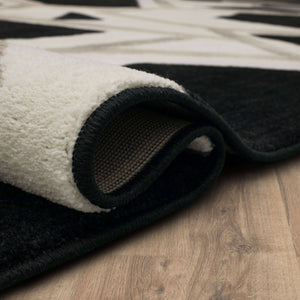 Otello Zagoria Rug in Soot - Elite Maison