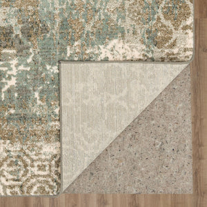 Lauro Frotage Rug in Willow Grey - Elite Maison
