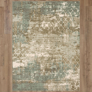 Lauro Frotage Rug in Willow Grey - Elite Maison