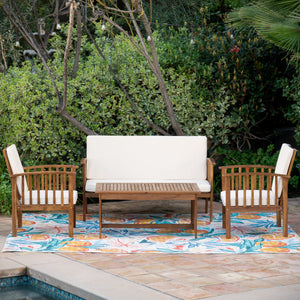 Kailani 4Pc Outdoor Chat Set
