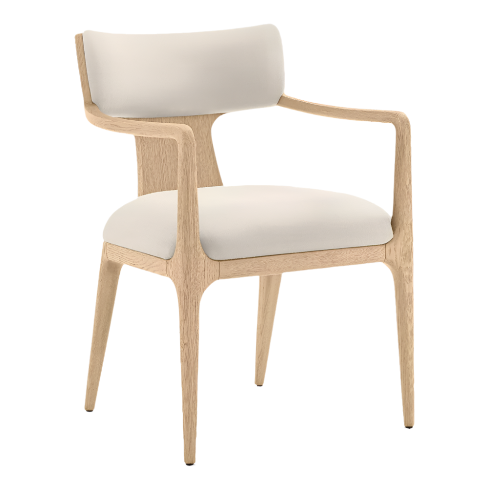 Ligne Fabric Dining Armchair