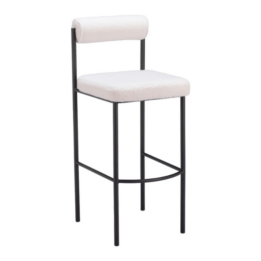 Livorno Barstool Ivory - Set of 2 - Elite Maison