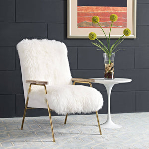 Sprint Sheepskin Armchair - Elite Maison