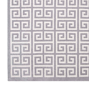 Freydis Greek Key 5x8 Area Rug - Elite Maison