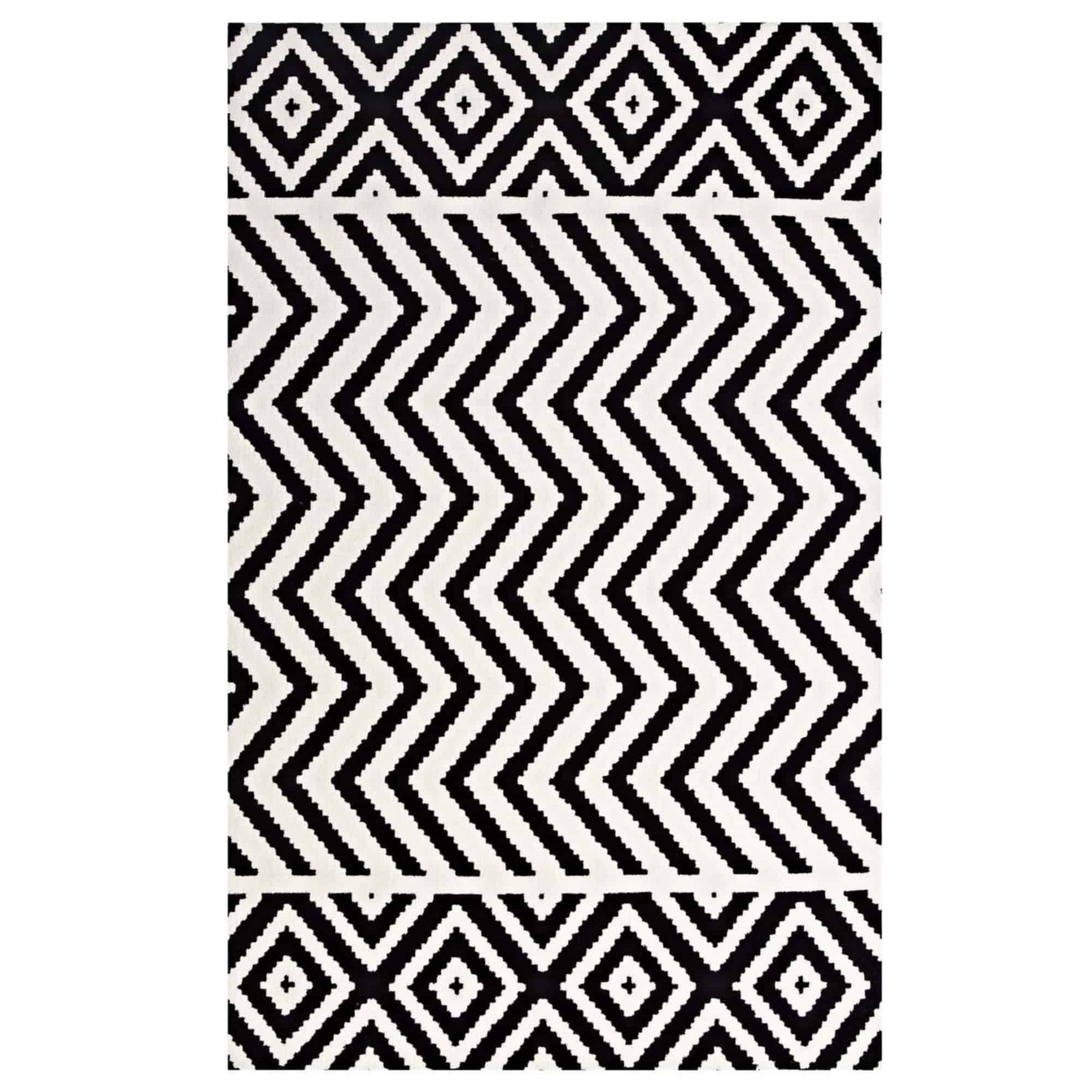 Ailani Geometric Chevron / Diamond 8x10 Area Rug - Elite Maison