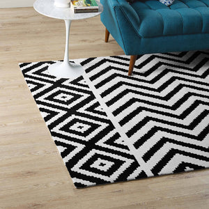 Ailani Geometric Chevron / Diamond 8x10 Area Rug - Elite Maison