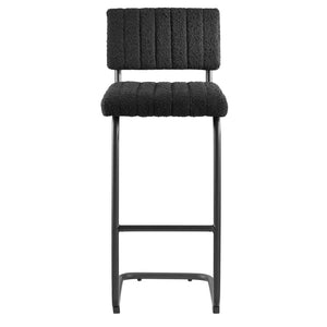 Giselle Boucle Bar Stool - Elite Maison