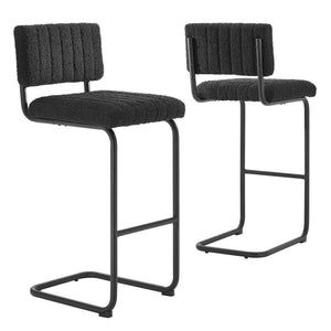 Giselle Boucle Bar Stool - Elite Maison