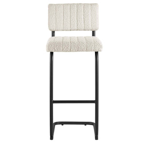 Giselle Boucle Bar Stool - Elite Maison