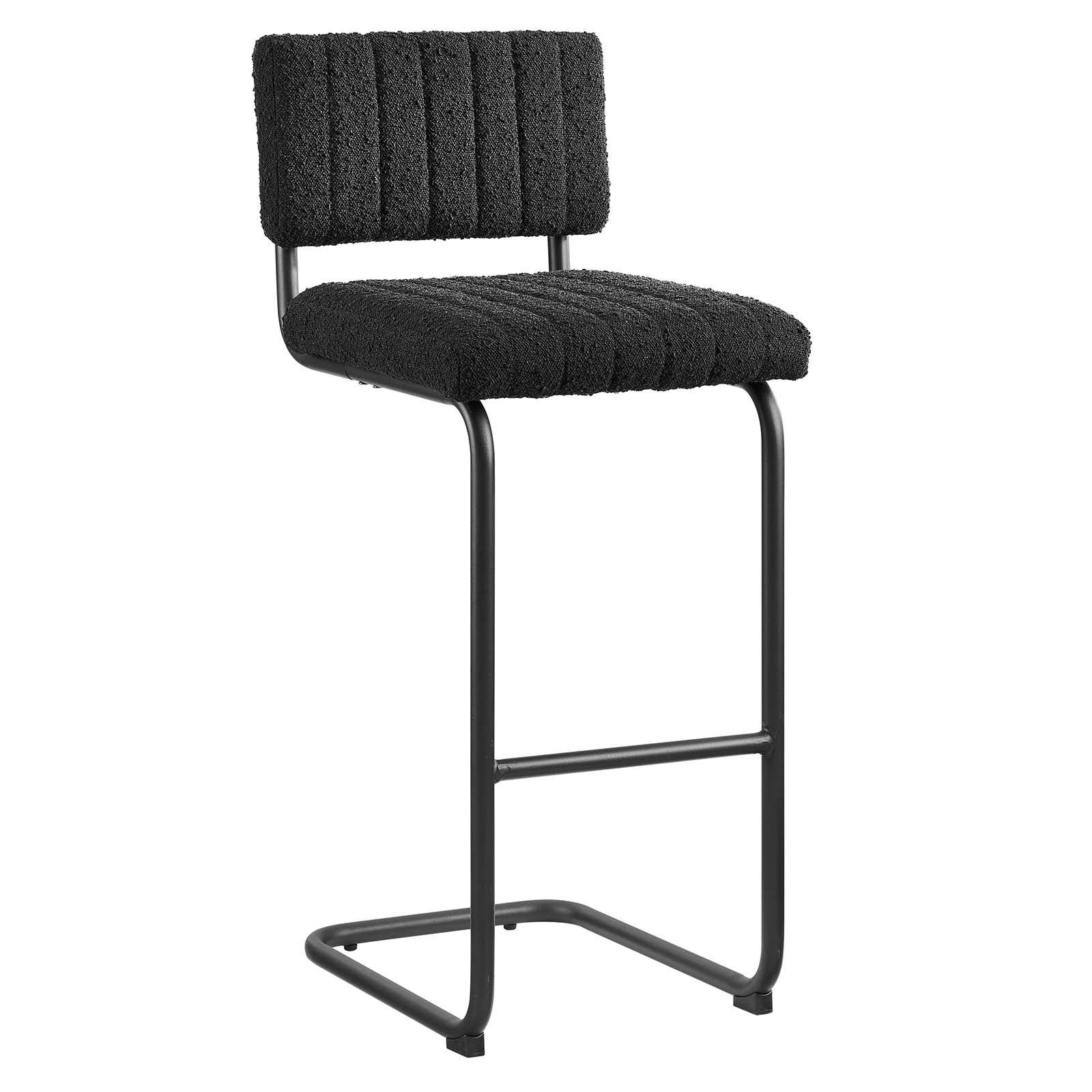 Giselle Boucle Bar Stool - Elite Maison