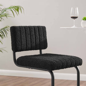 Giselle Boucle Bar Stool - Elite Maison