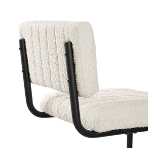 Giselle Boucle Bar Stool - Elite Maison