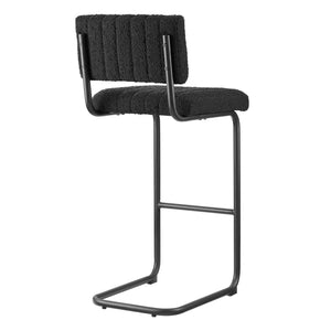 Giselle Boucle Bar Stool - Elite Maison