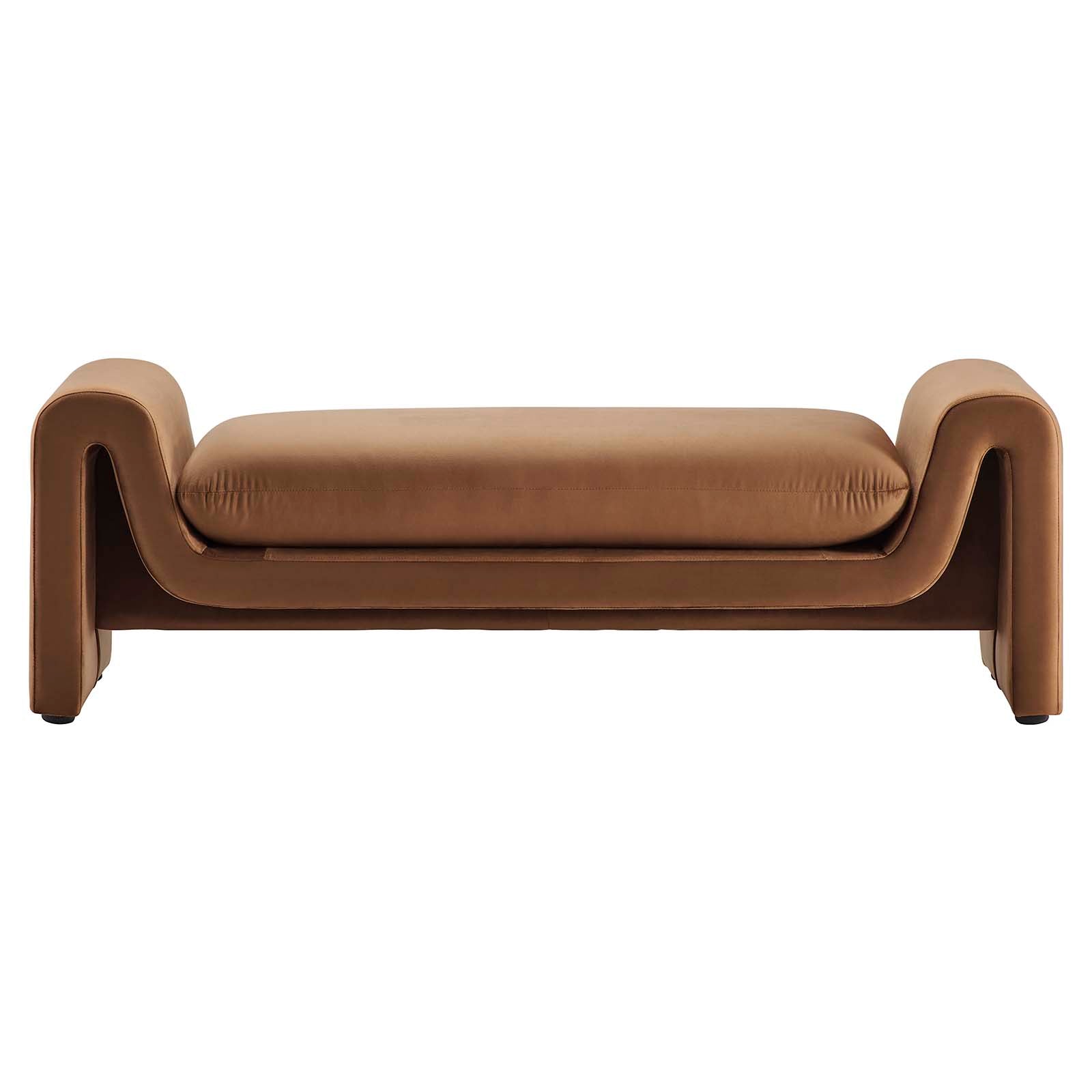 Waverly Performance Velvet Bench - Elite Maison