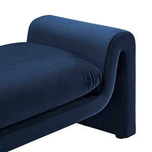 Waverly Performance Velvet Bench - Elite Maison