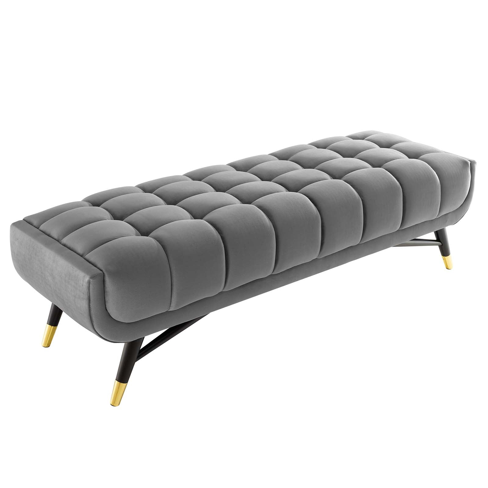 Adept 60" Performance Velvet Bench - Elite Maison