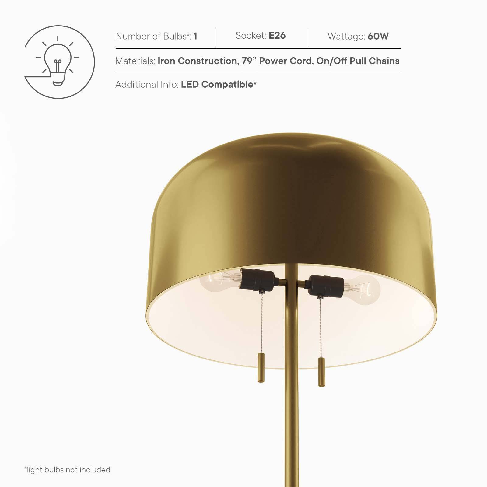 Avenue Floor Lamp - Elite Maison