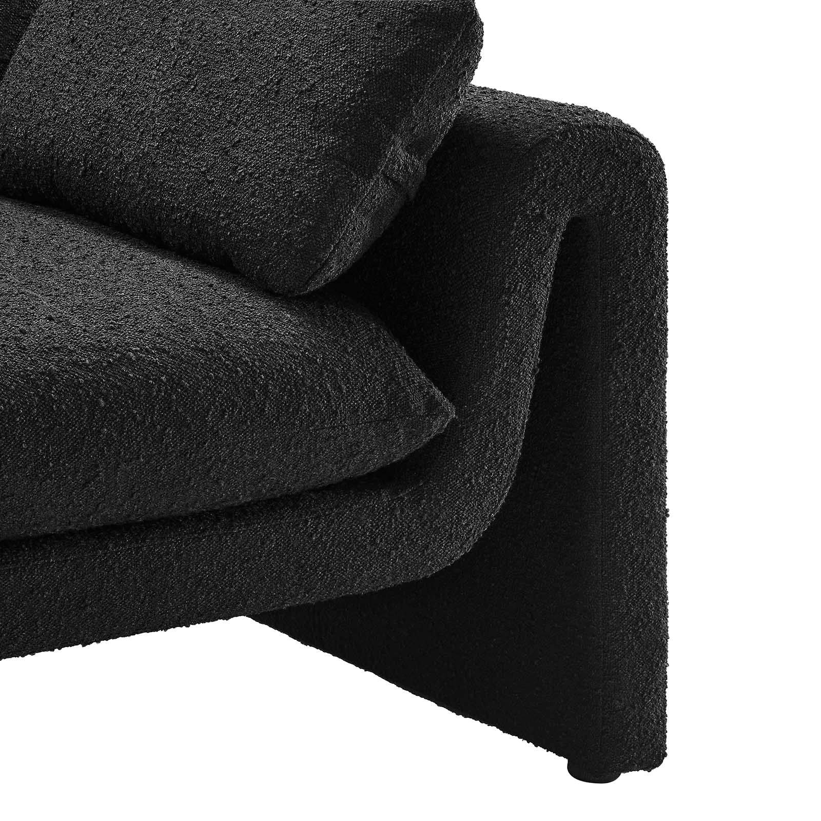 Claire Boucle Fabric Sofa - Elite Maison