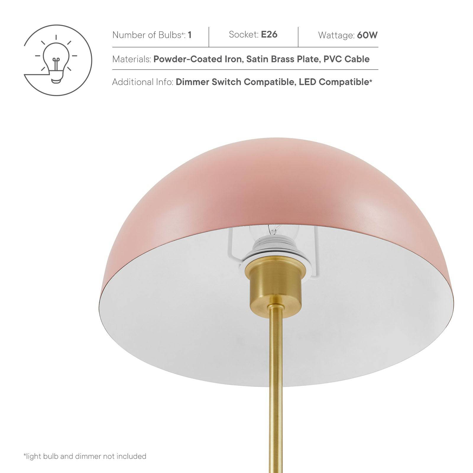 Ideal Metal Table Lamp - Elite Maison