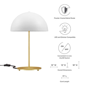 Ideal Metal Table Lamp - Elite Maison