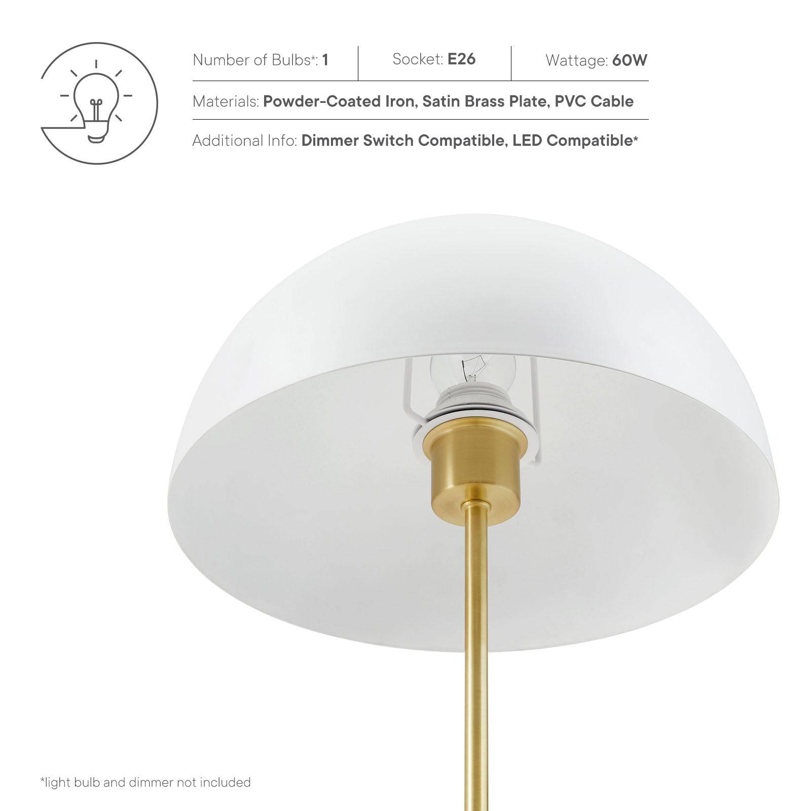 Ideal Metal Table Lamp - Elite Maison